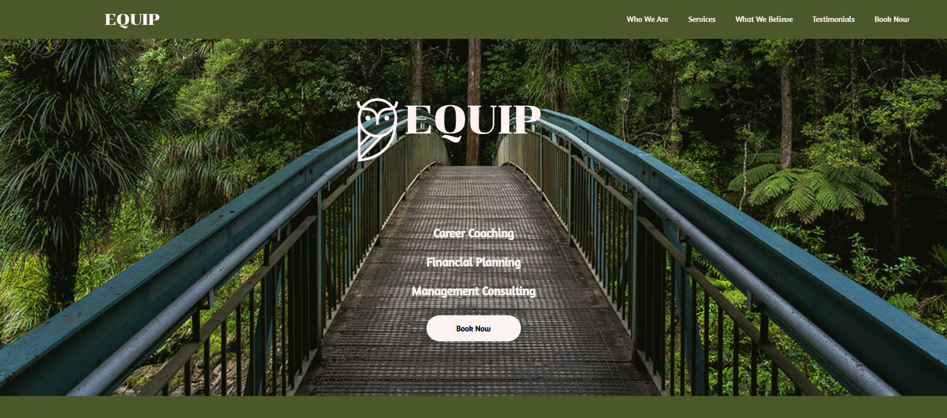 Equip, LLC Website Screenshot